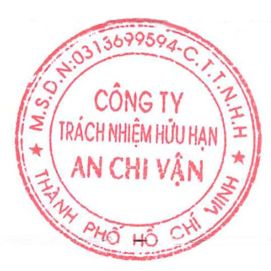 CÔNG TY TNHH AN CHI VẬN
